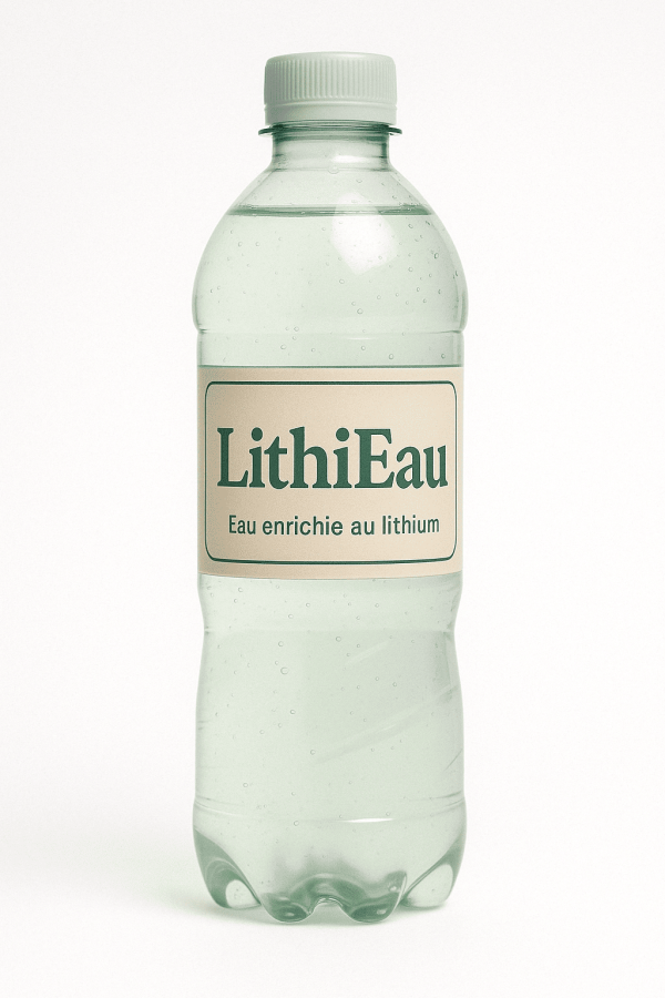 LithiEau - Eau enrichie au lithium