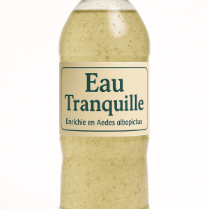 Eau Tranquille - Eau enrichie en Aedes albopictus