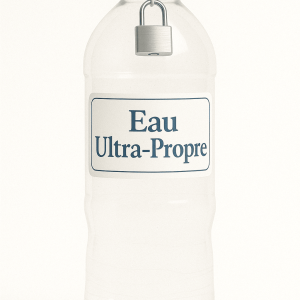 Eau ultra propre - Distillée jusqu’à l’absence